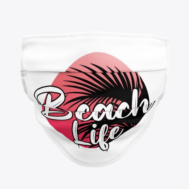 Beach life tee-shirt design