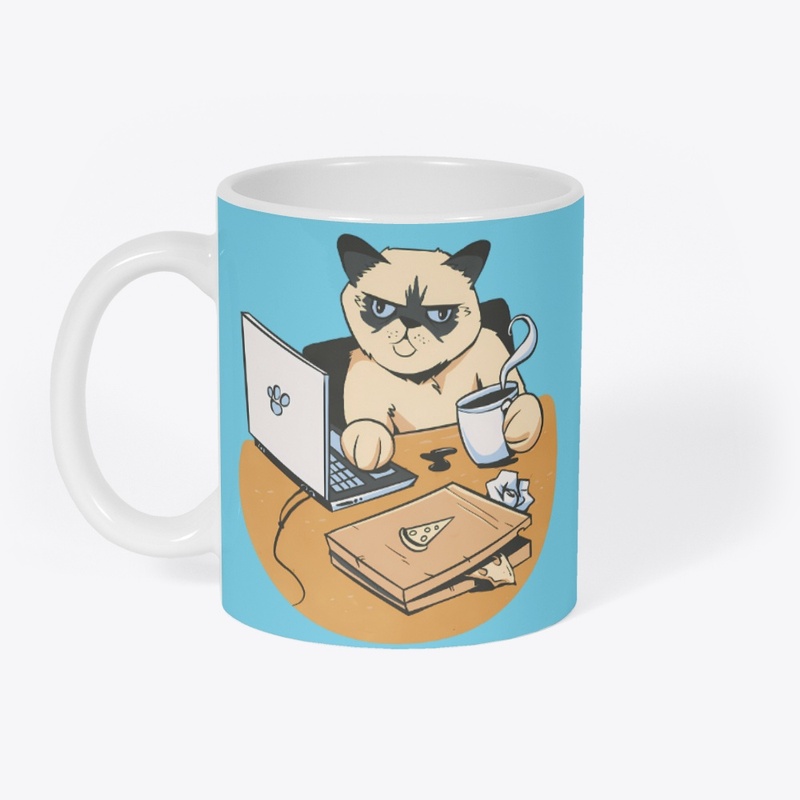 Home Office Grumpy Cat