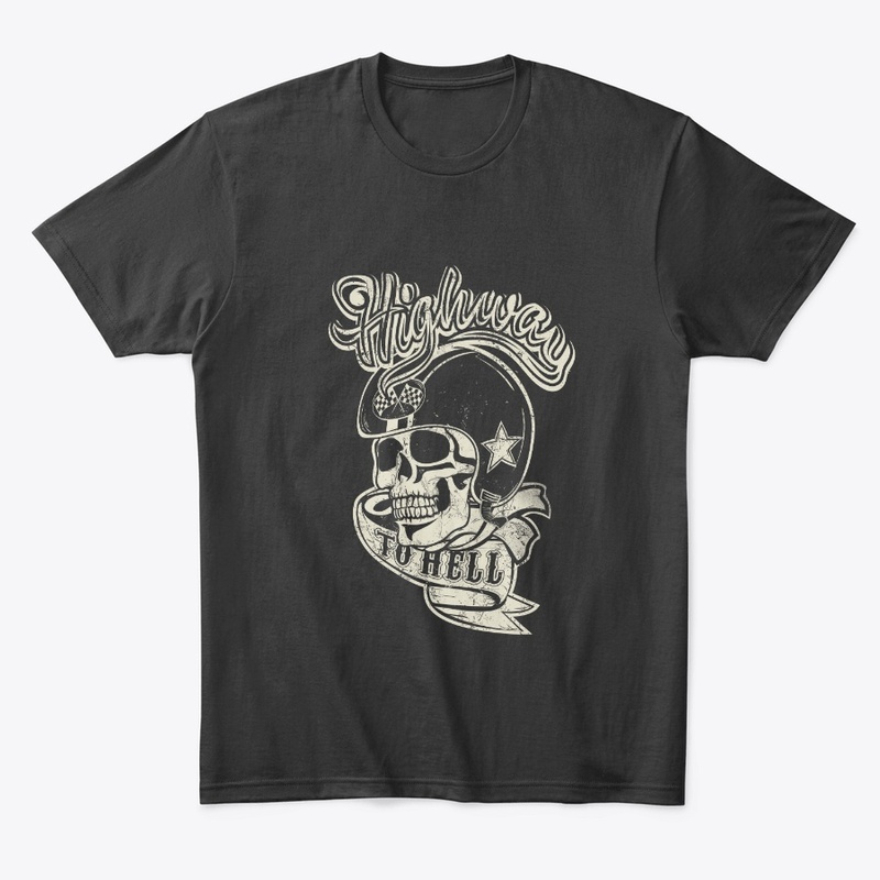 Craze Uk | Highway Skull Rider Tees