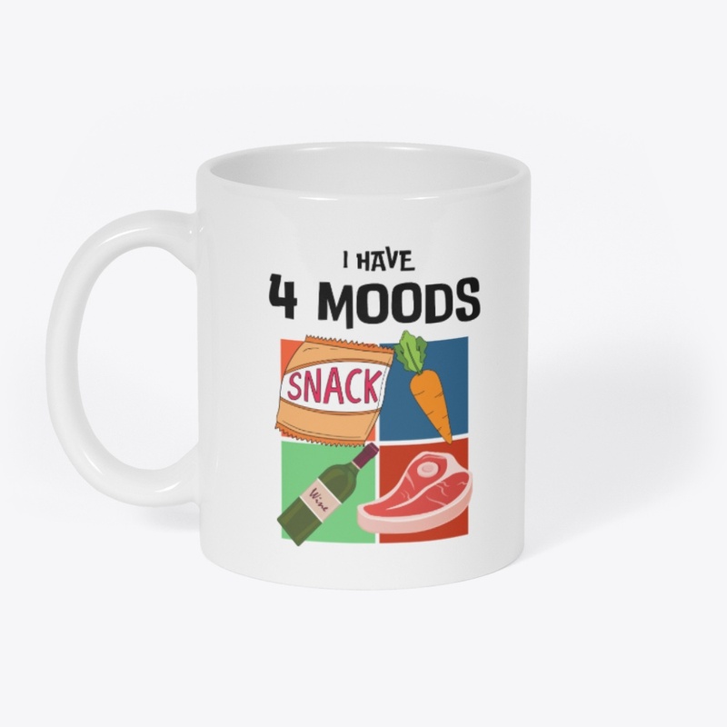I Have 4 Cooking Moods