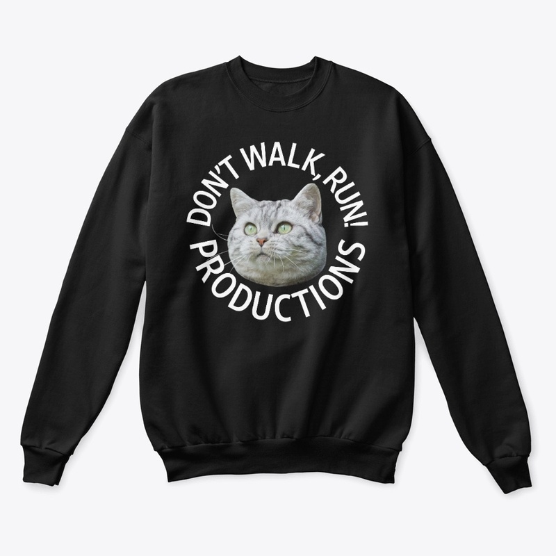 Don't Walk, RUN! - Cat Logo