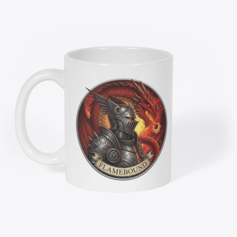 Flamebound Dragon Knight Emblem