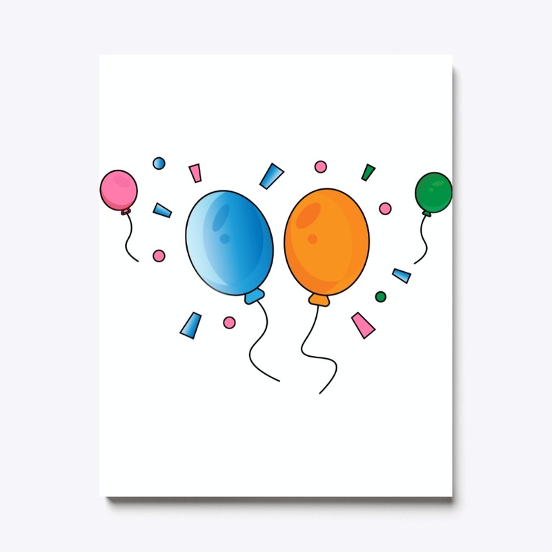 Birthday balloons