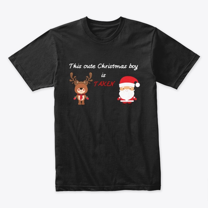 This cute Christmas boy is Taken
