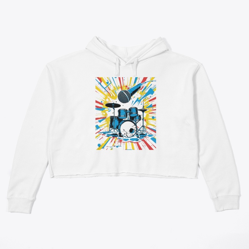 Live Music Beat | Dynamic Drummer Tee