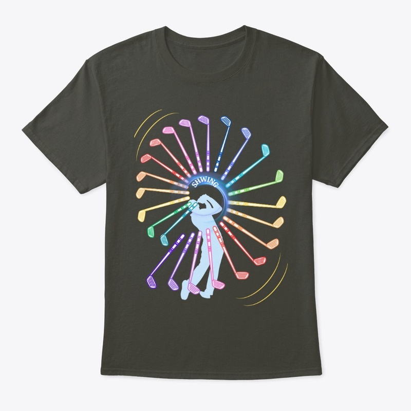 Golf Swing Dark Shirt