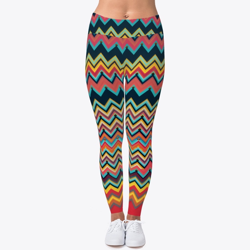 Retro ZigZag for Pilates and Yoga lovers