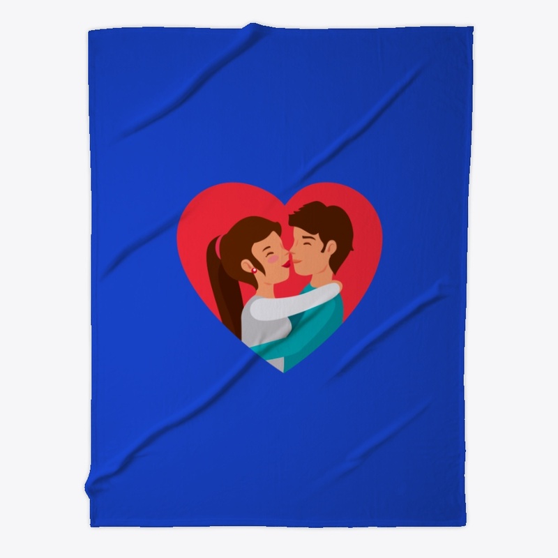 Couple in Red Heart