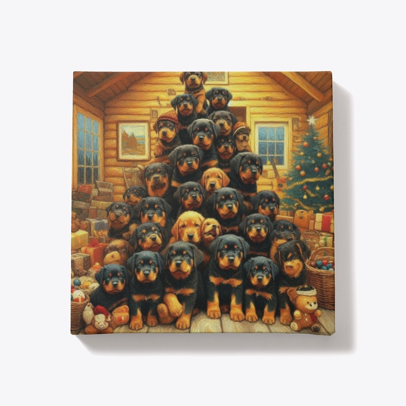 Rottweiler Christmas Tree