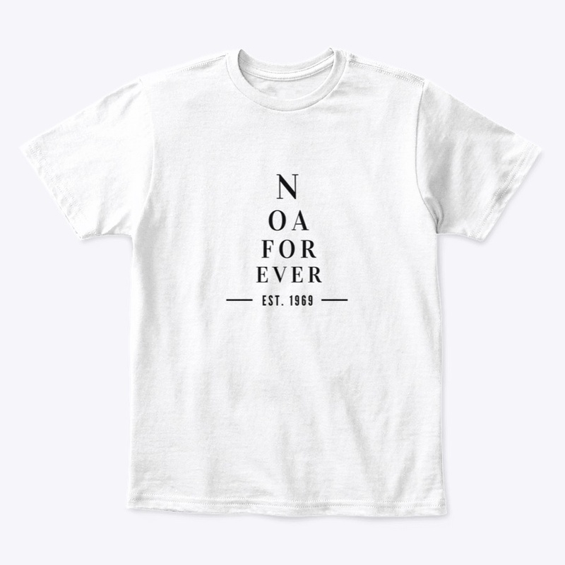 NOA Forever Snellen Black Lettering