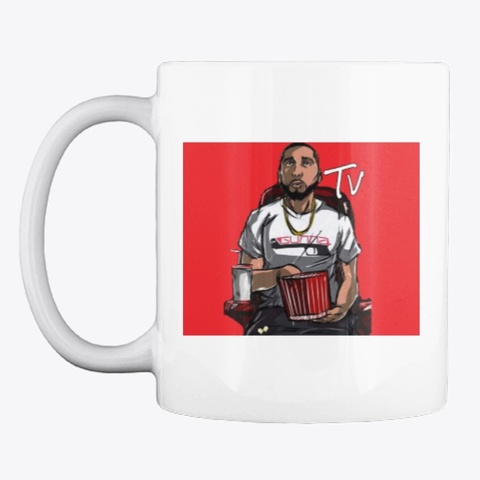 Jae Gunna Tv Mug White T-Shirt Front