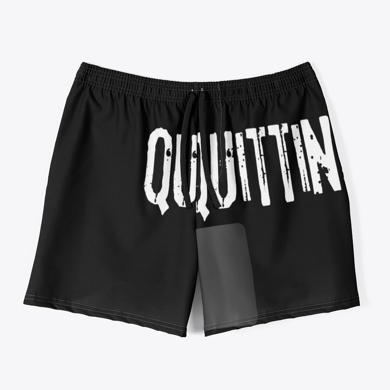 Quiet Quitting shhh _funny design