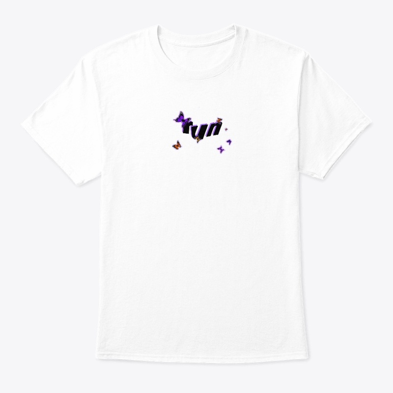 RUN "butterflies" tee