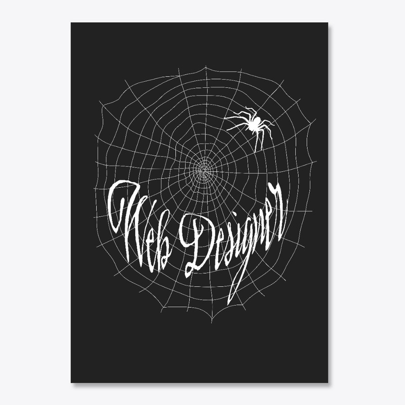 Web Designer - Cute Spiderweb Design