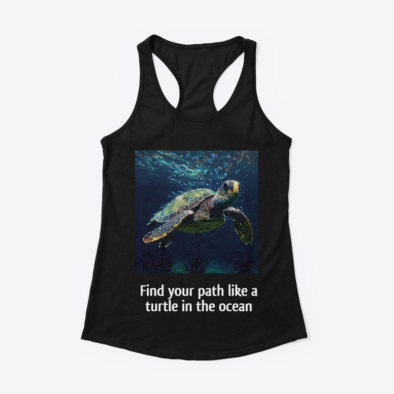 Inspirational turtle shirt