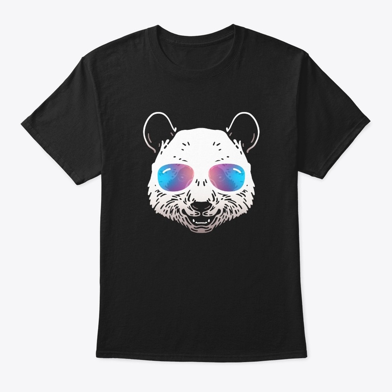 Cute Panda in Sunglasses (Colored+sg04)