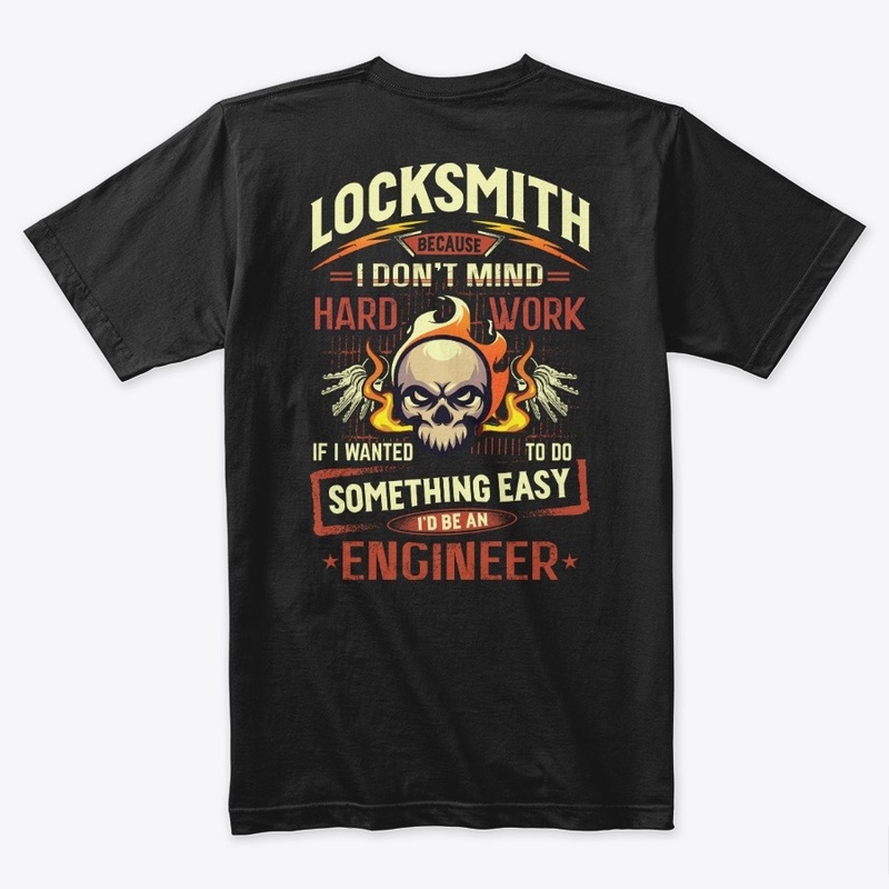 Hardworking Locksmith Hoodie