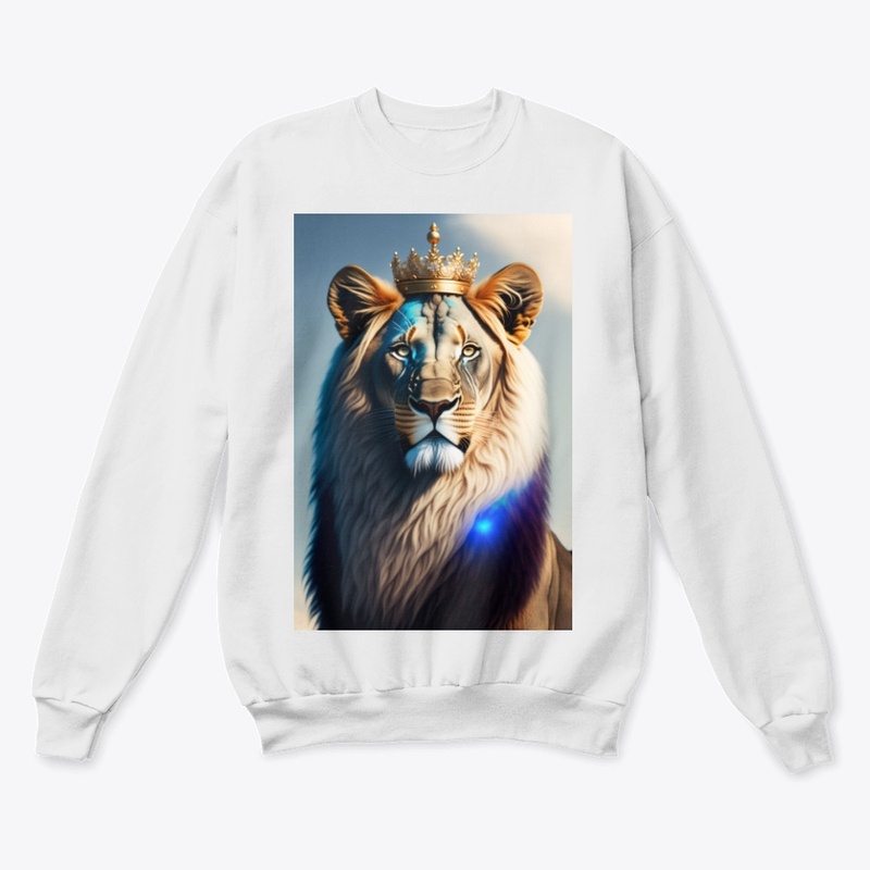 Crowned lion