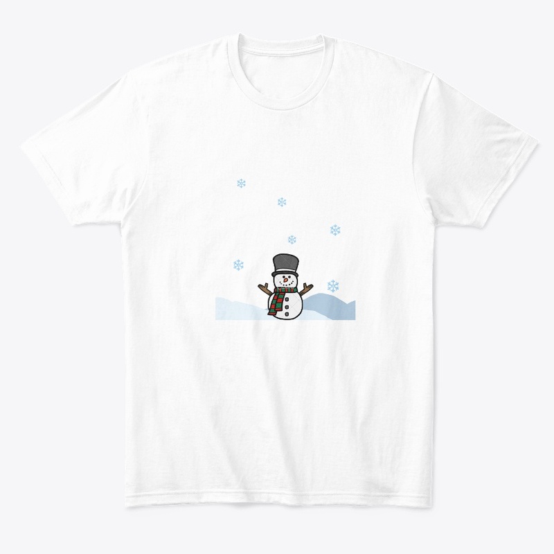 Winter snow man 