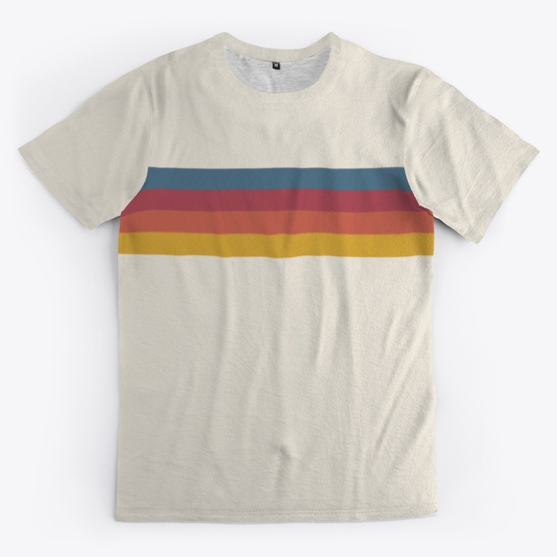 Classy Abstract Retro Stripes