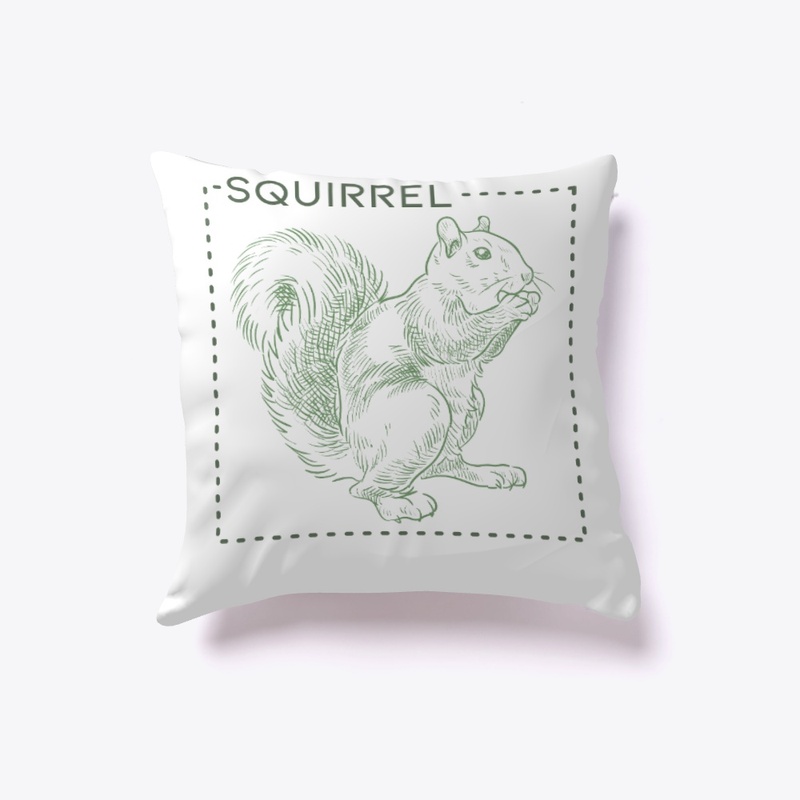SQUIRREL | a squirrel, labeled | Fall