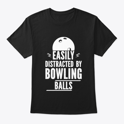 Bowling Bhov0 Black T-Shirt Front