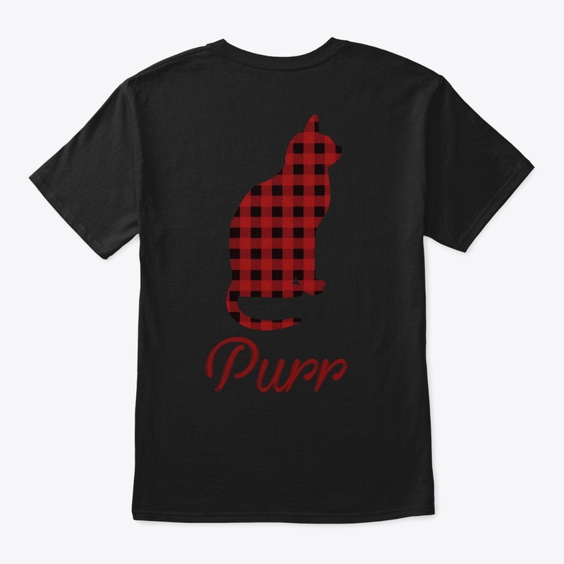 Plaid Purr Cat
