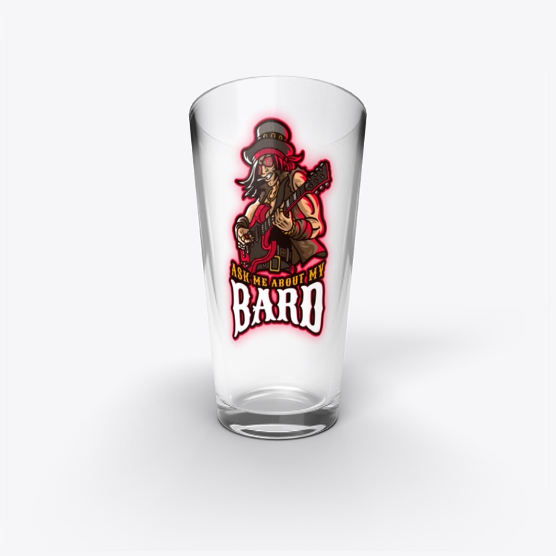 Ask me about my bard player tee