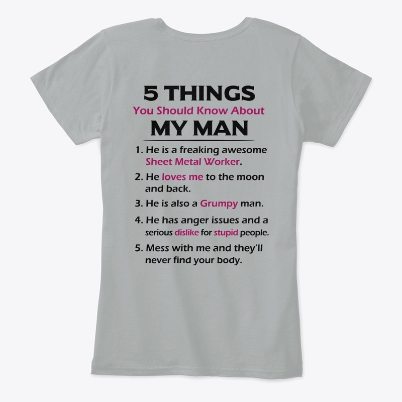 Awesome Sheet Metal Worker's Wife