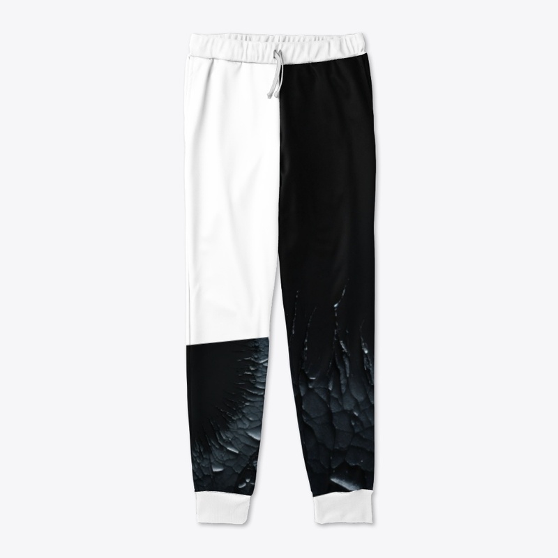Dark themed joggers