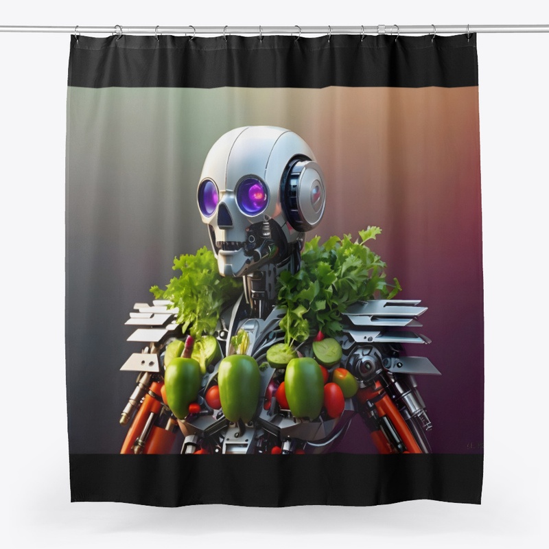 A robot vegetable