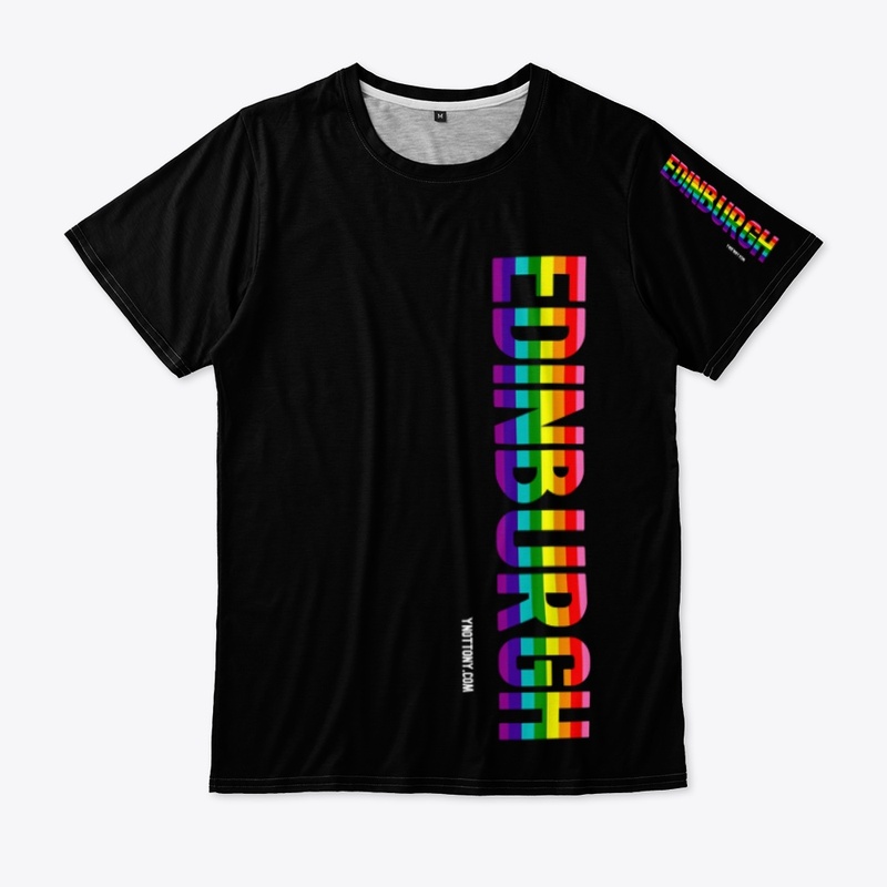 Edinburgh Pride Rainbow Flag Apparel