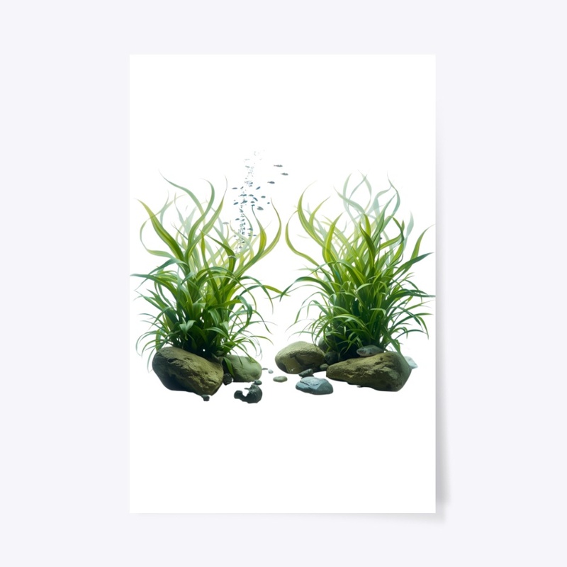 Underwater Garden Illustration