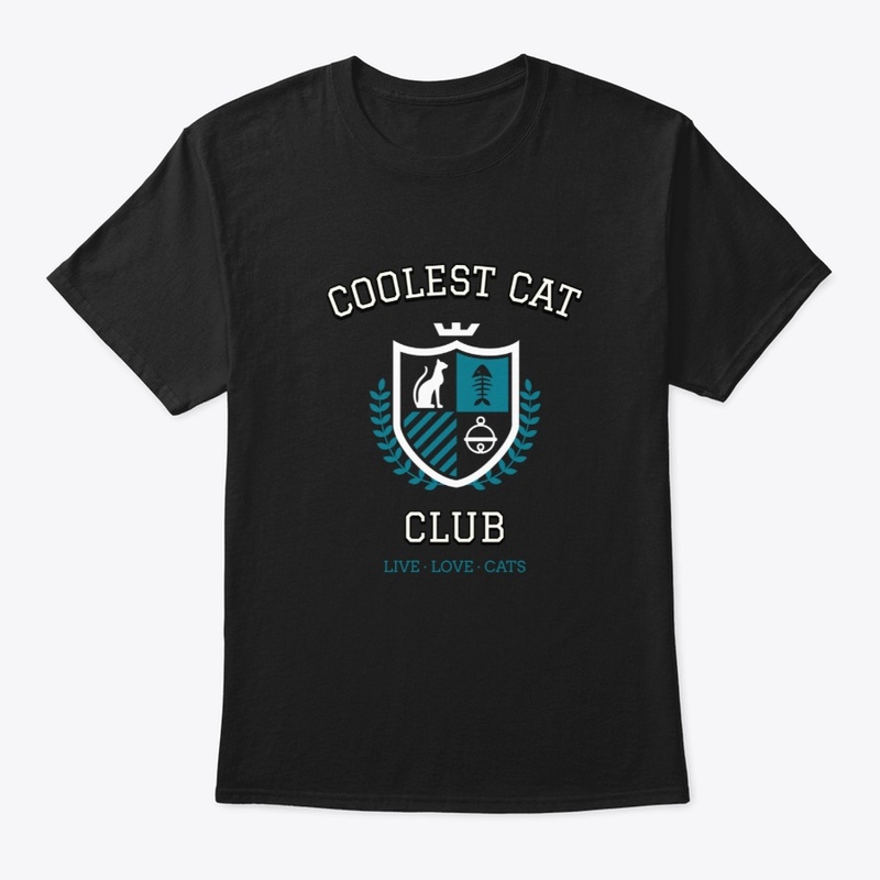 Coolest Cat Club Design | Cat Tee