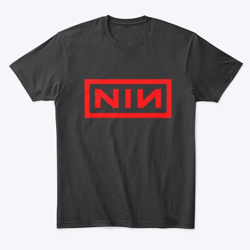 NIN - (Distressed in Red)