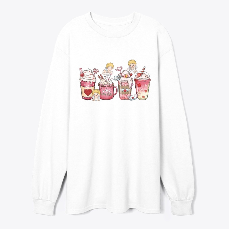 Retro Coffee & Love – Valentine Gift 