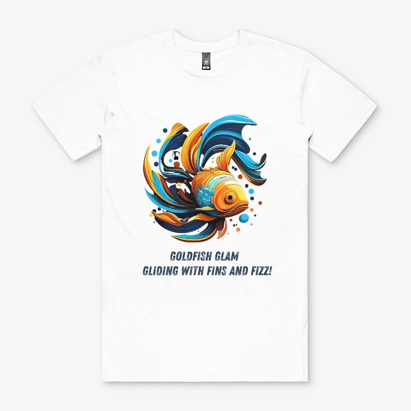 Fins and Fizz: Goldfish Glamour