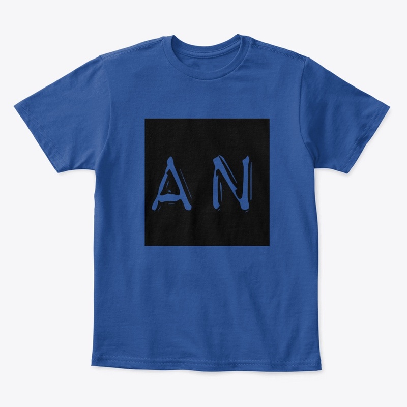 Text printed kids tee
