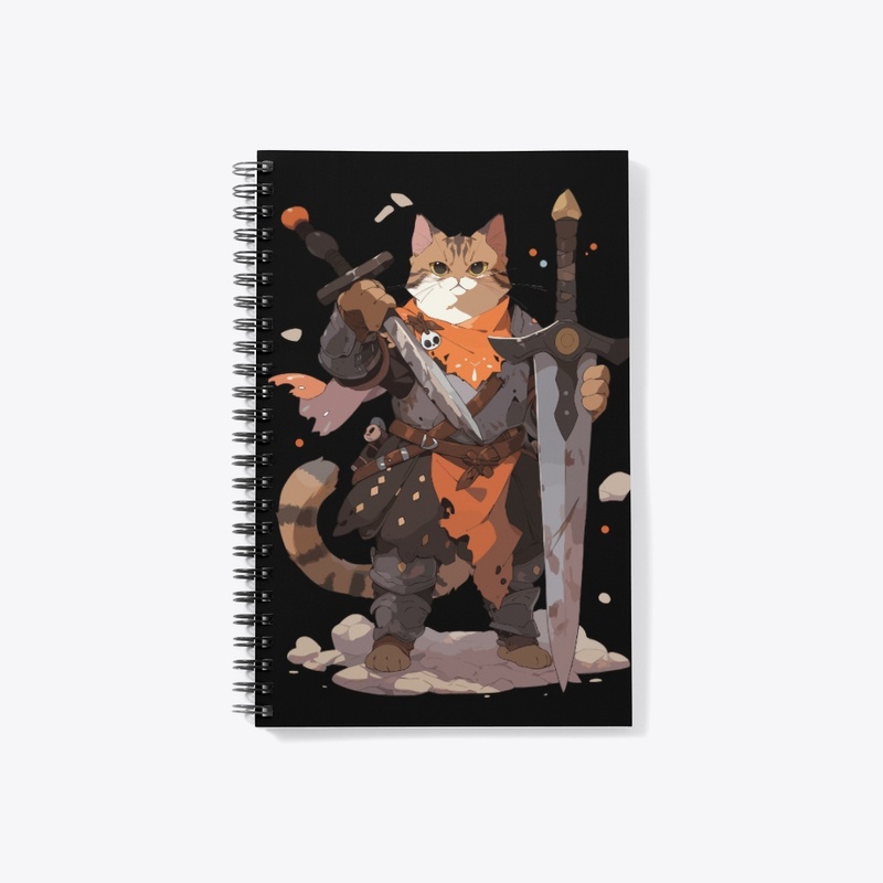 Fantasy Cat Barbarian
