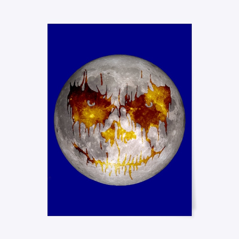 halloween The moon is full