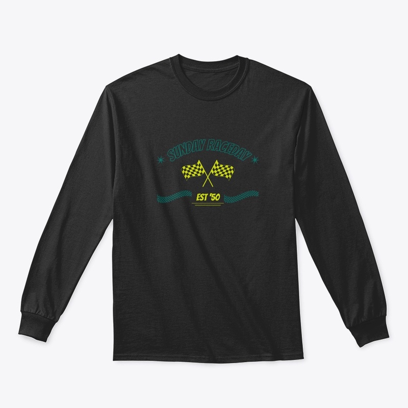 Sunday Raceday - Green and Yellow
