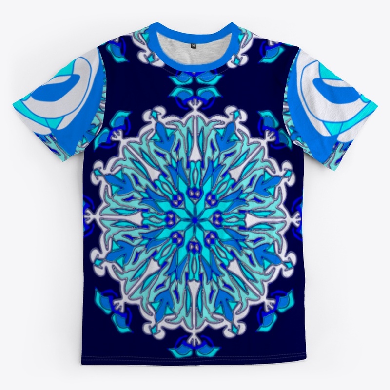 Patterned T shirt