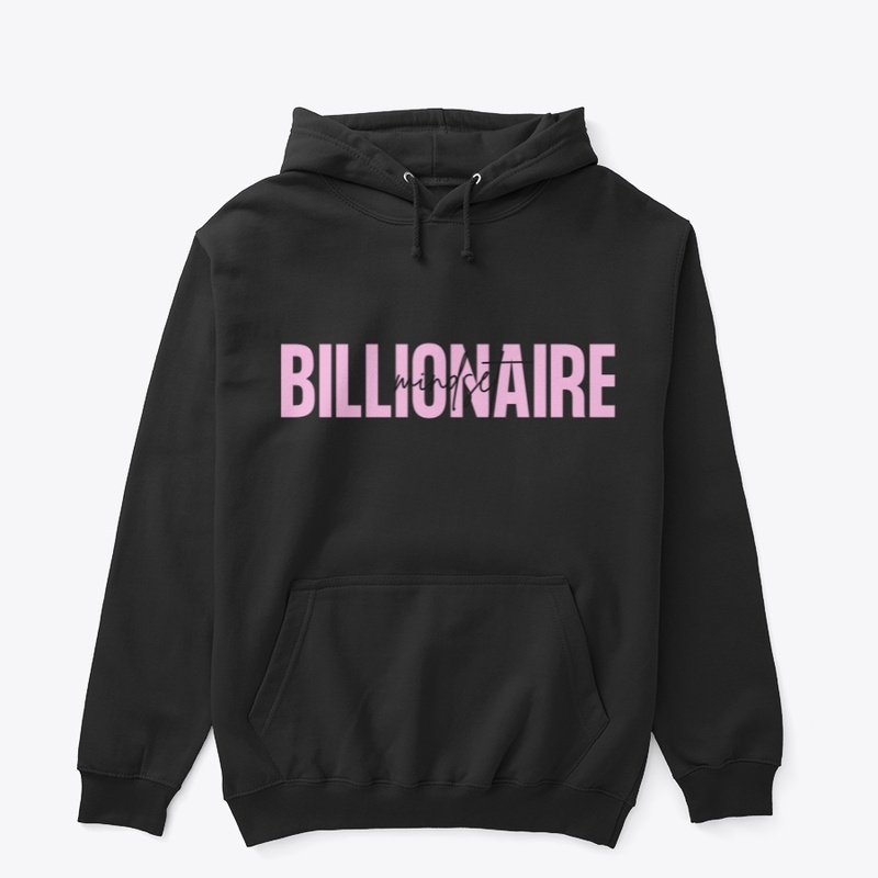 THE BILLIONAIRE MINDSET PINK AND BLACK