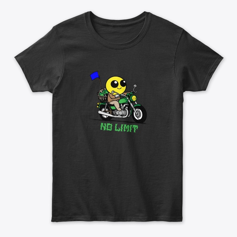 smiley face biker adventure