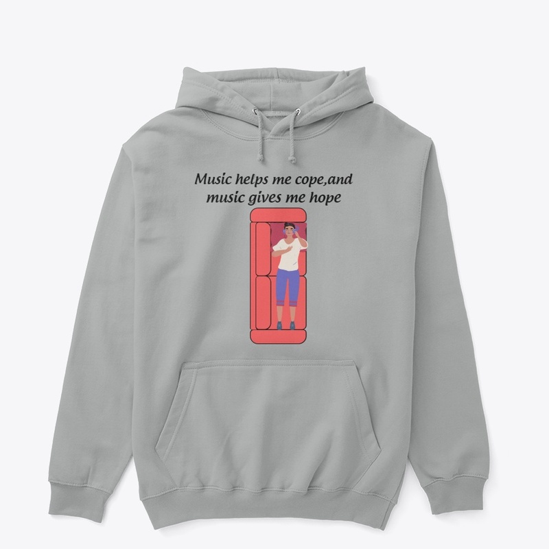 Music helping to cope