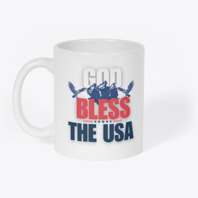GOD BLESS THE USA TEE
