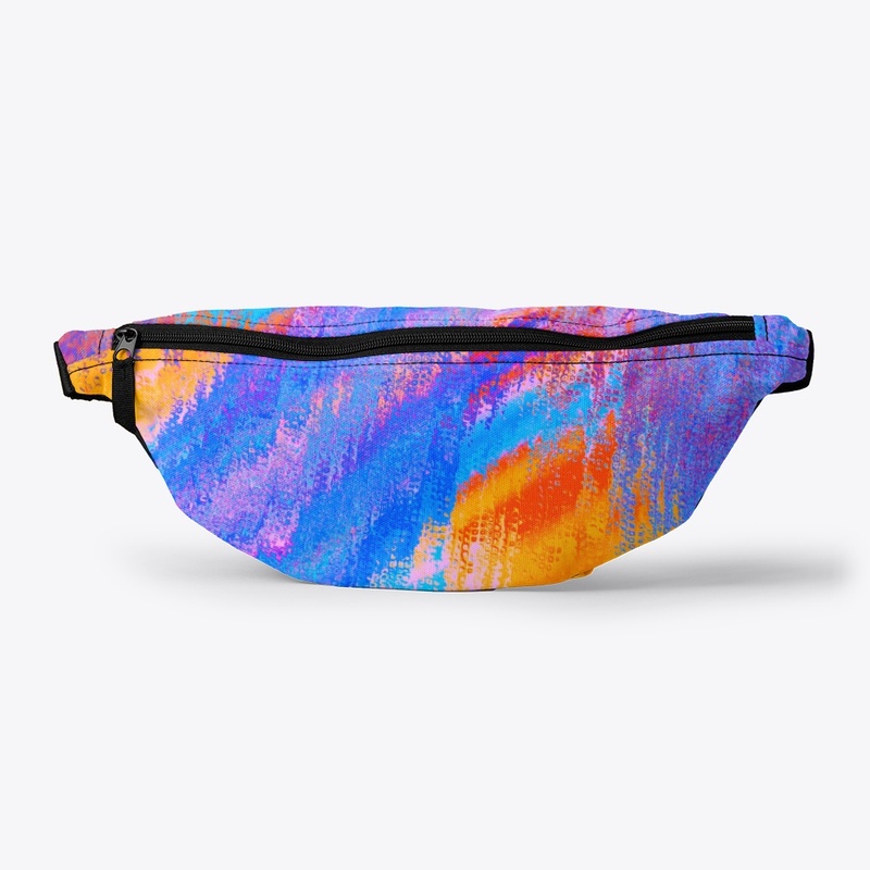 Abstract Multi Color Tie Dye