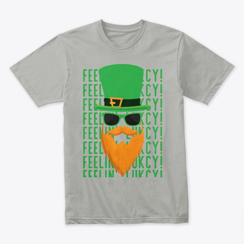 ST PATRICKS DAY FEELIN LUKCY LEPRECHAUN