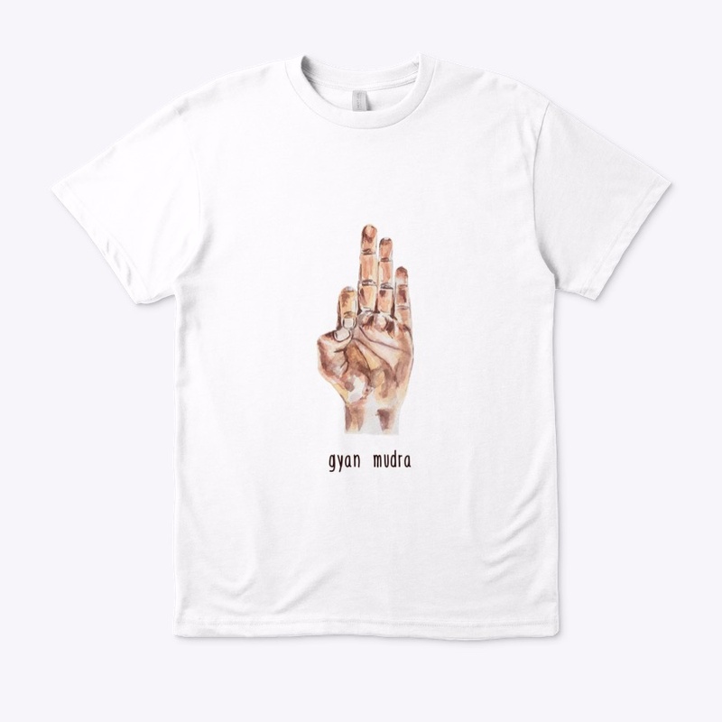 Yoga Gyan Mudra Watercolor