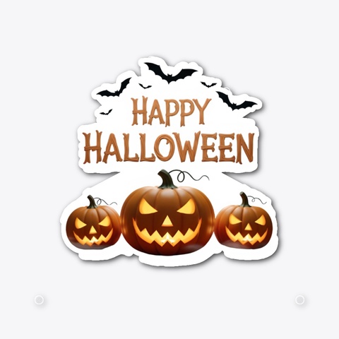 Happy Halloween Merch  Standard Maglietta Front
